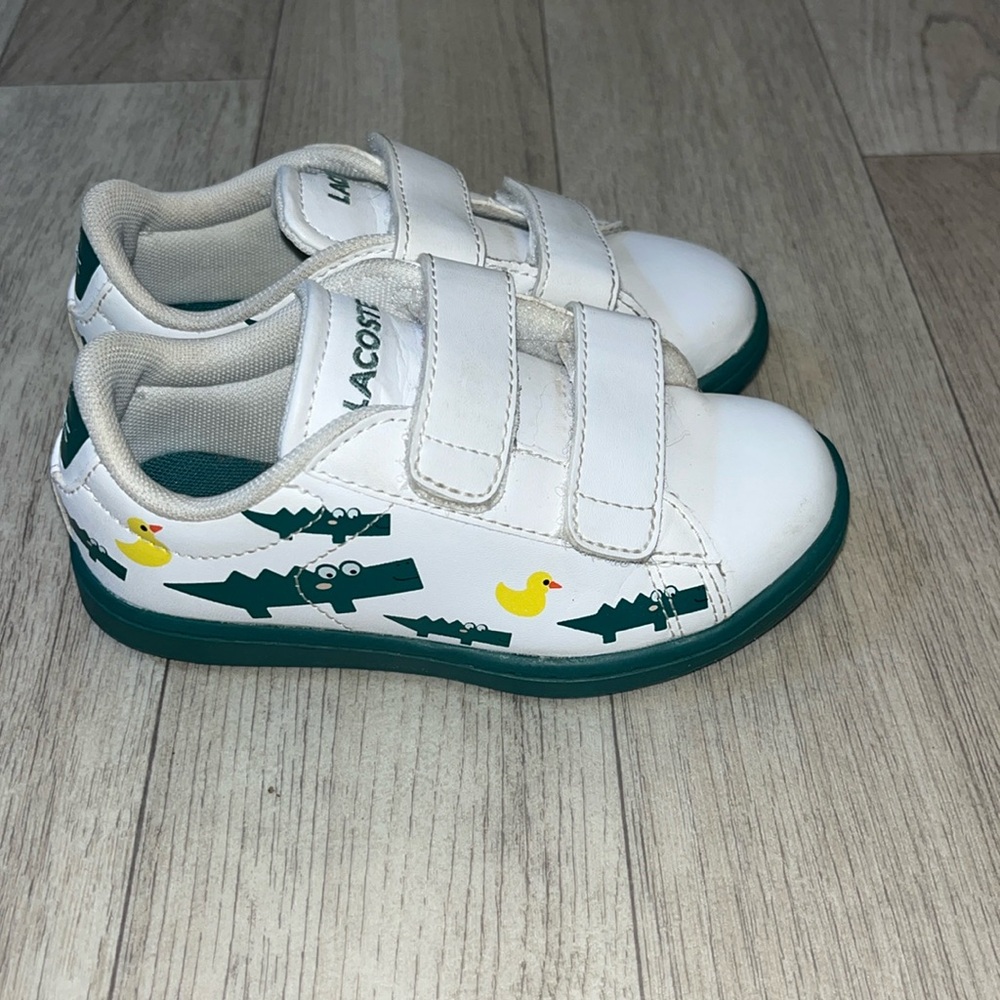 LACOSTE CARNABY EVO 120 3 sneakers kids size US 9